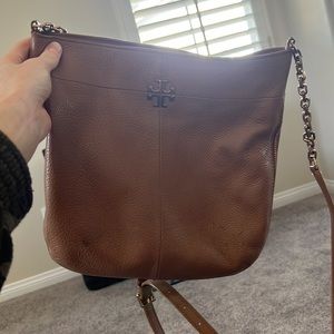 Tory Burch brown satchel bag